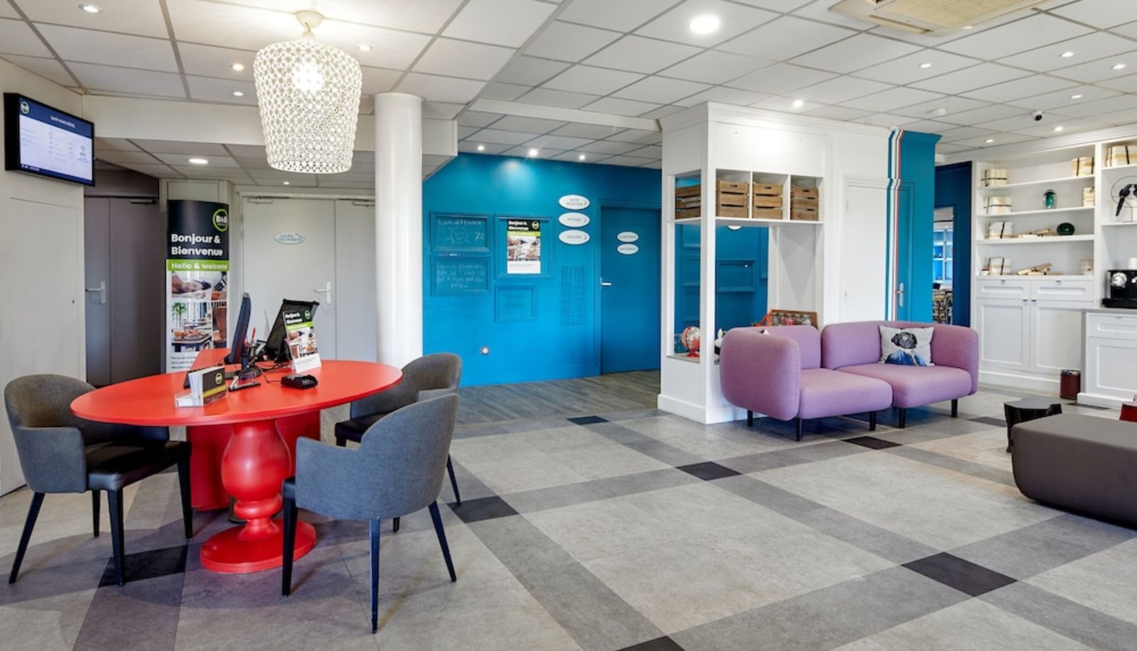 Lobby - B&B HOTEL Saint-Maur Créteil