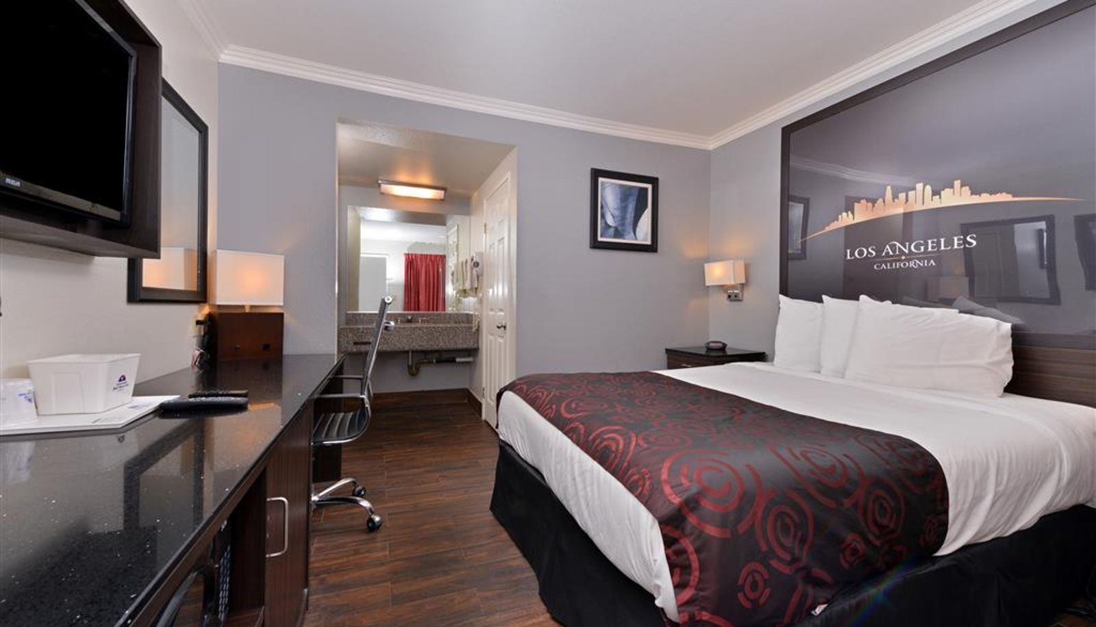 Standard room (double) - Americas Best Value Inn Hollywood Los Angeles