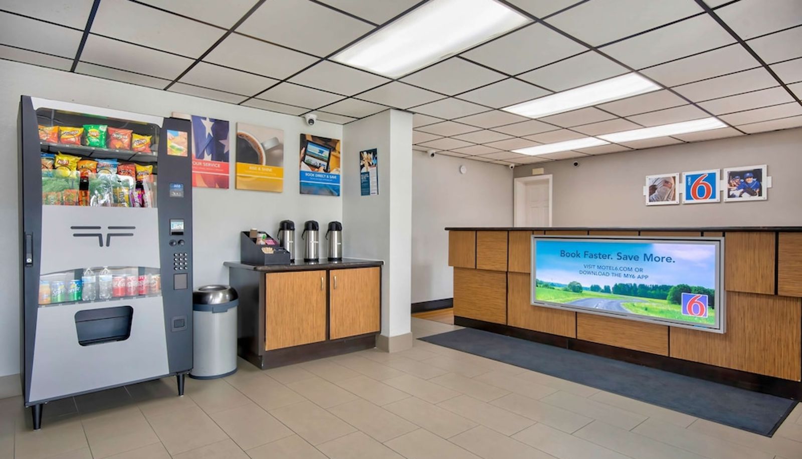 Hall - Motel 6 Sulphur LA