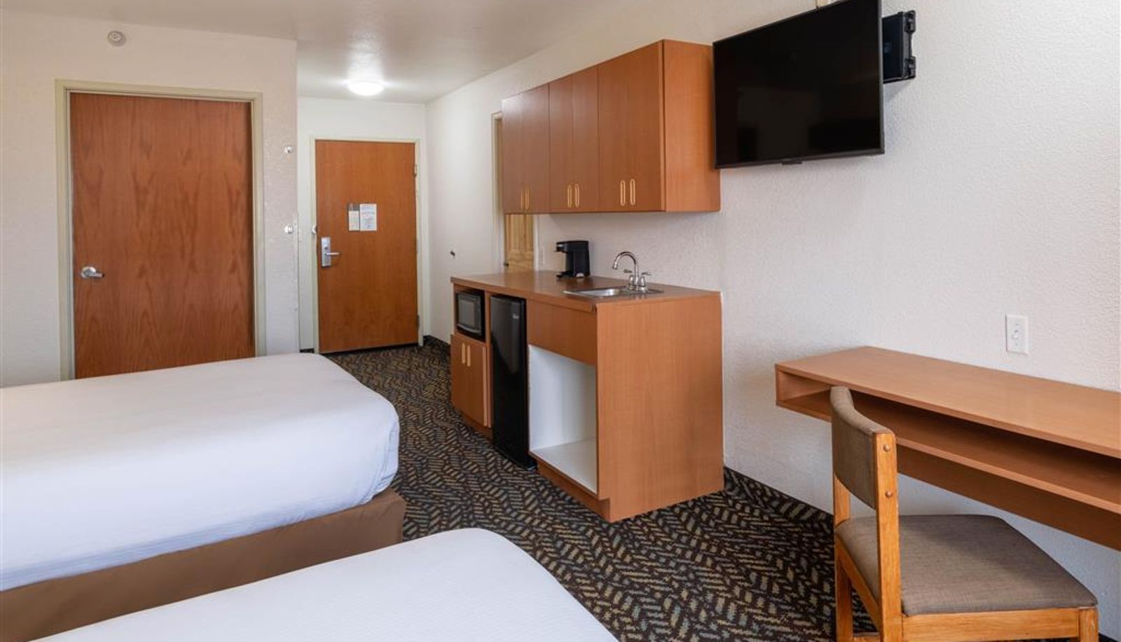 Chambre - Microtel Inn & Suites by Wyndham Salt Lake City Airport