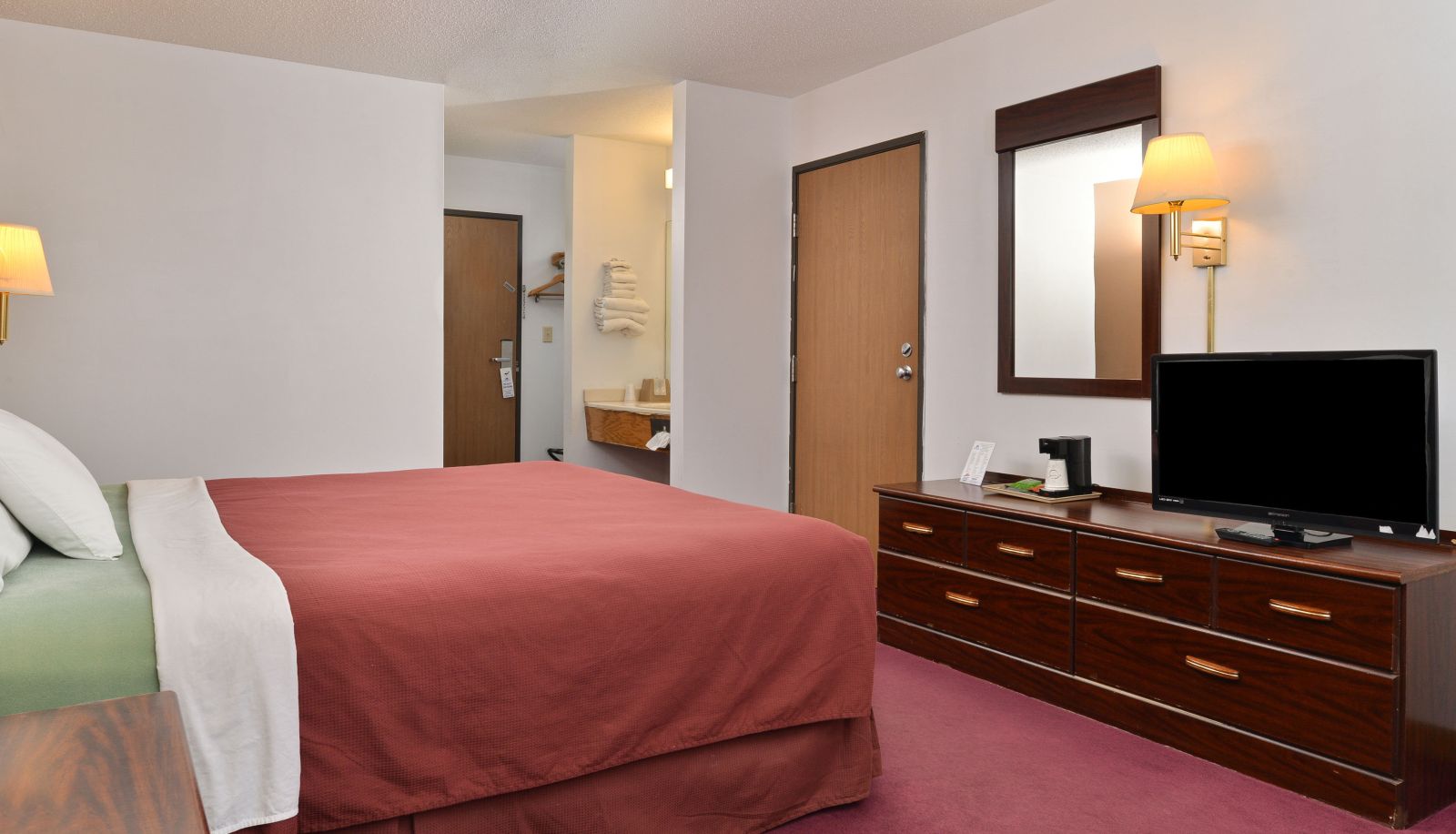 Zimmer - Americas Best Value Inn Beardstown