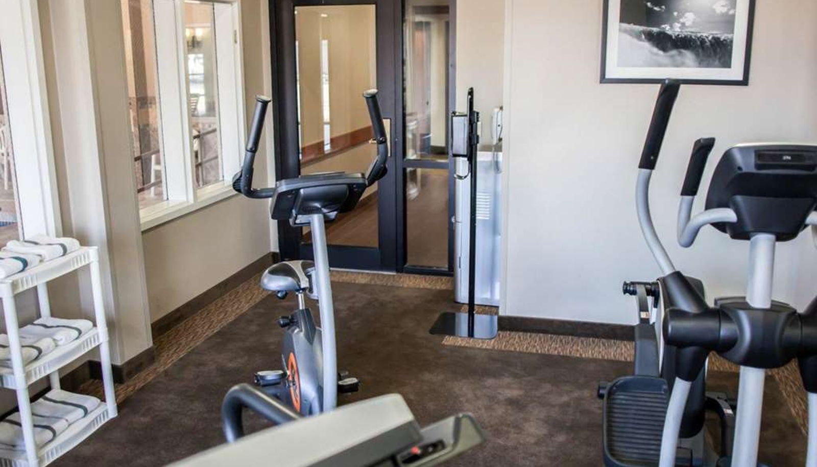 Zona de bienestar y gimnasio - Sleep Inn & Suites Topeka West I-70 Wanamaker