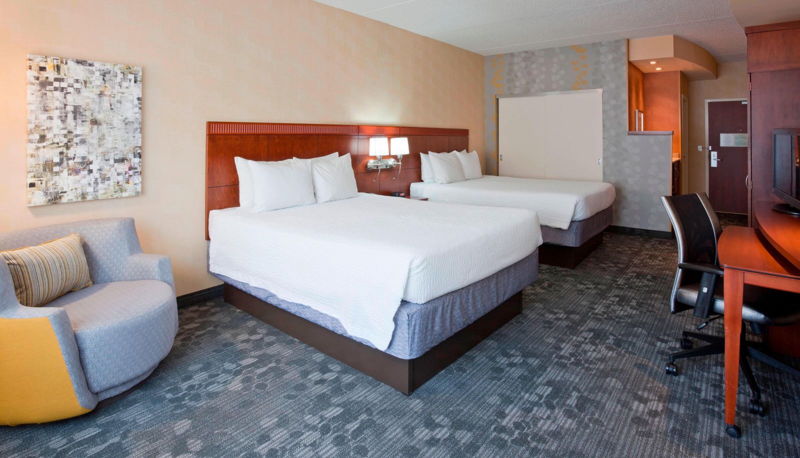 Zimmer - Courtyard by Marriott Rochester Mayo Clinic Area Saint Marys