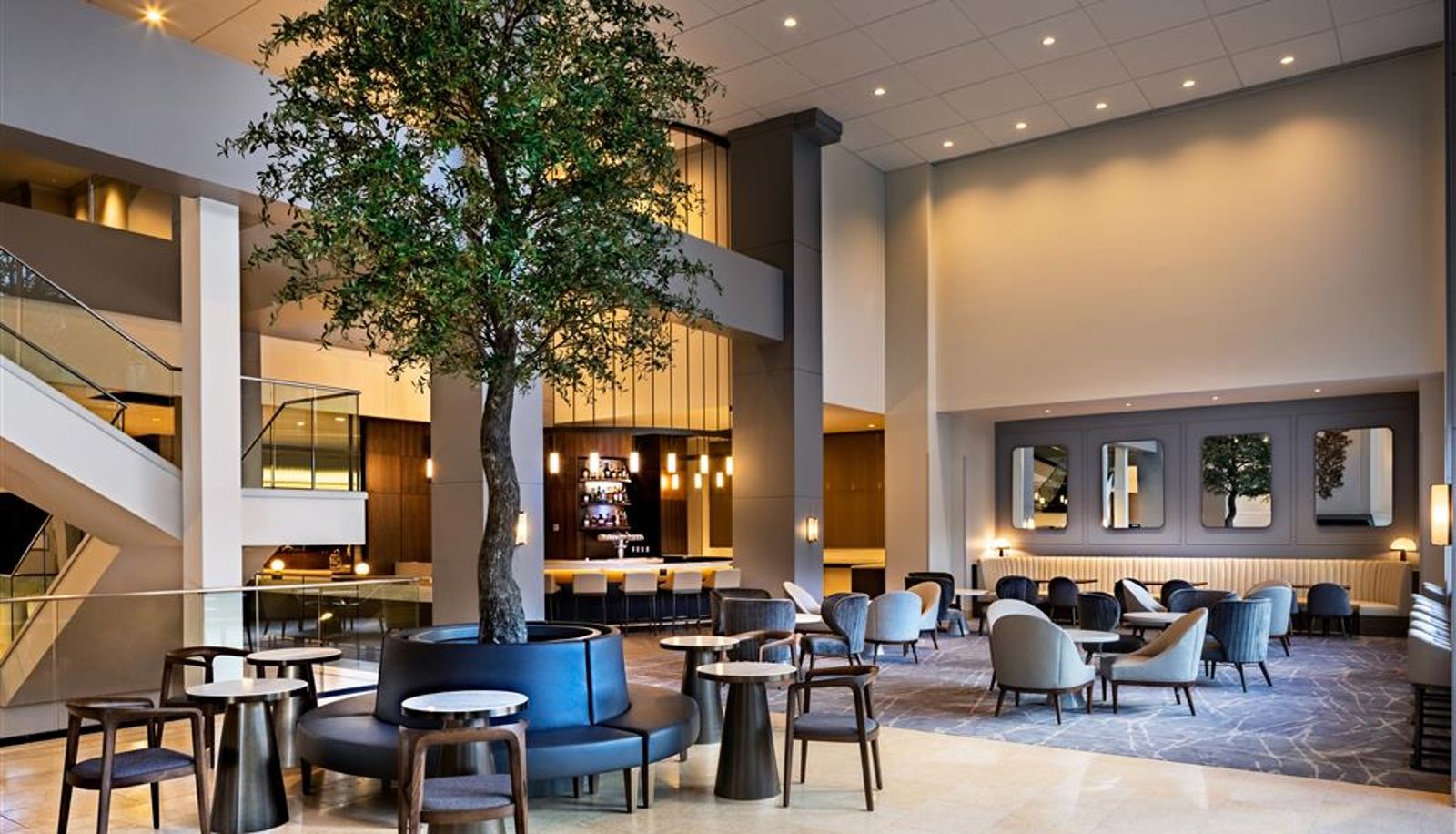 Hall - Hyatt Regency Morristown New Jersey at Headquarters Plaza