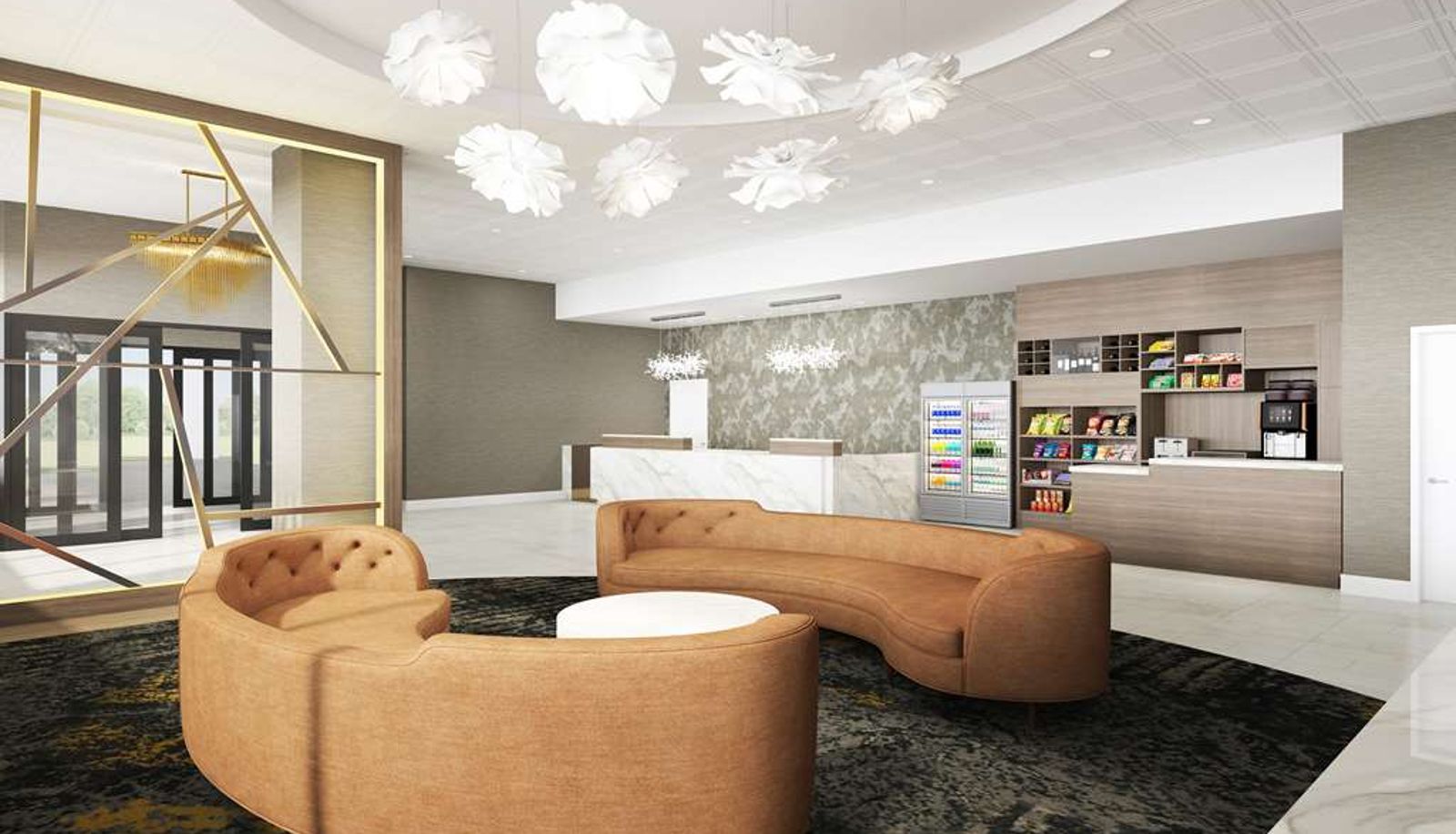 Lobby - DoubleTree by Hilton Poughkeepsie Convention Center