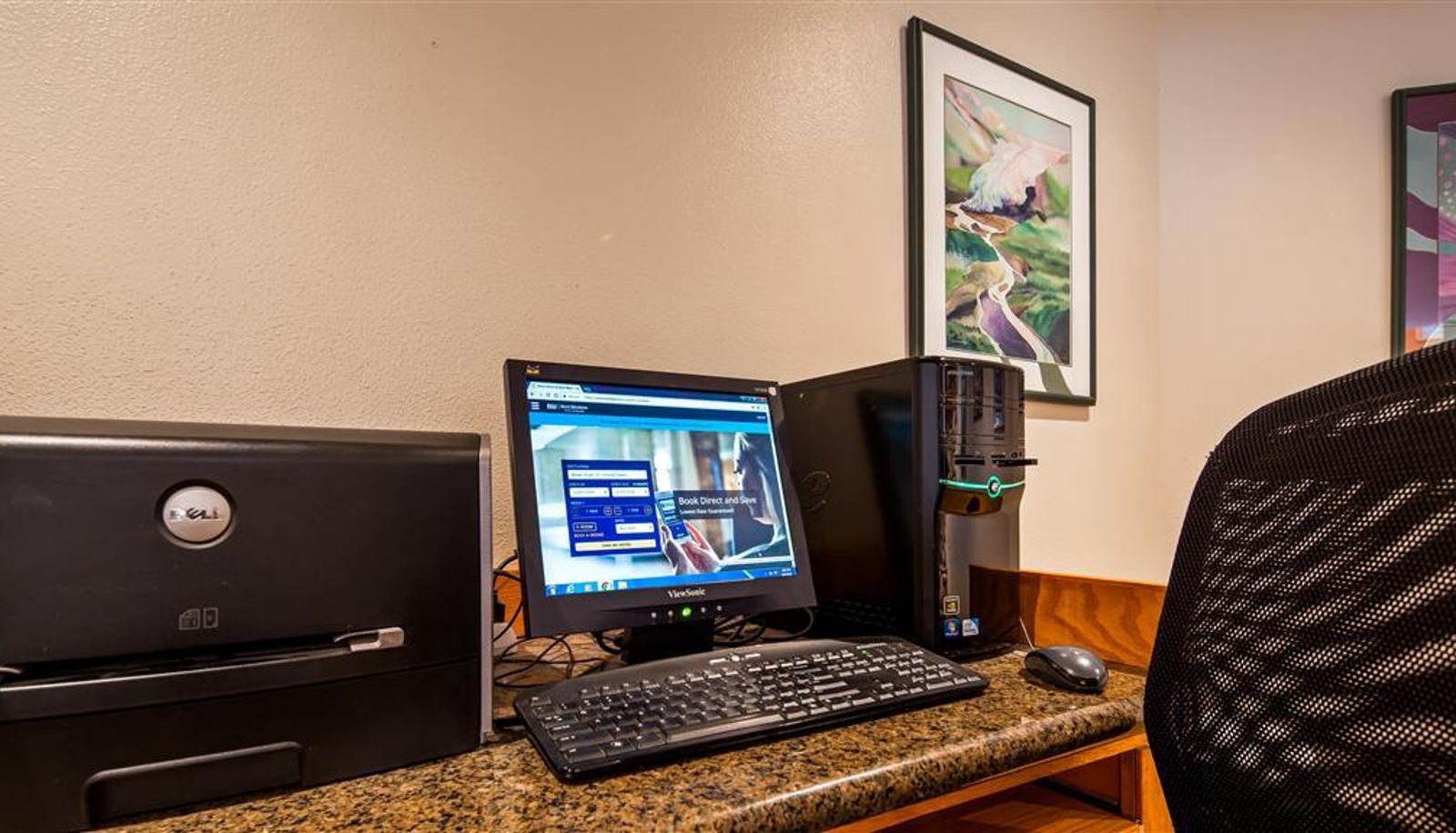 Business centre - Best Western Plus Edgewater Hotel