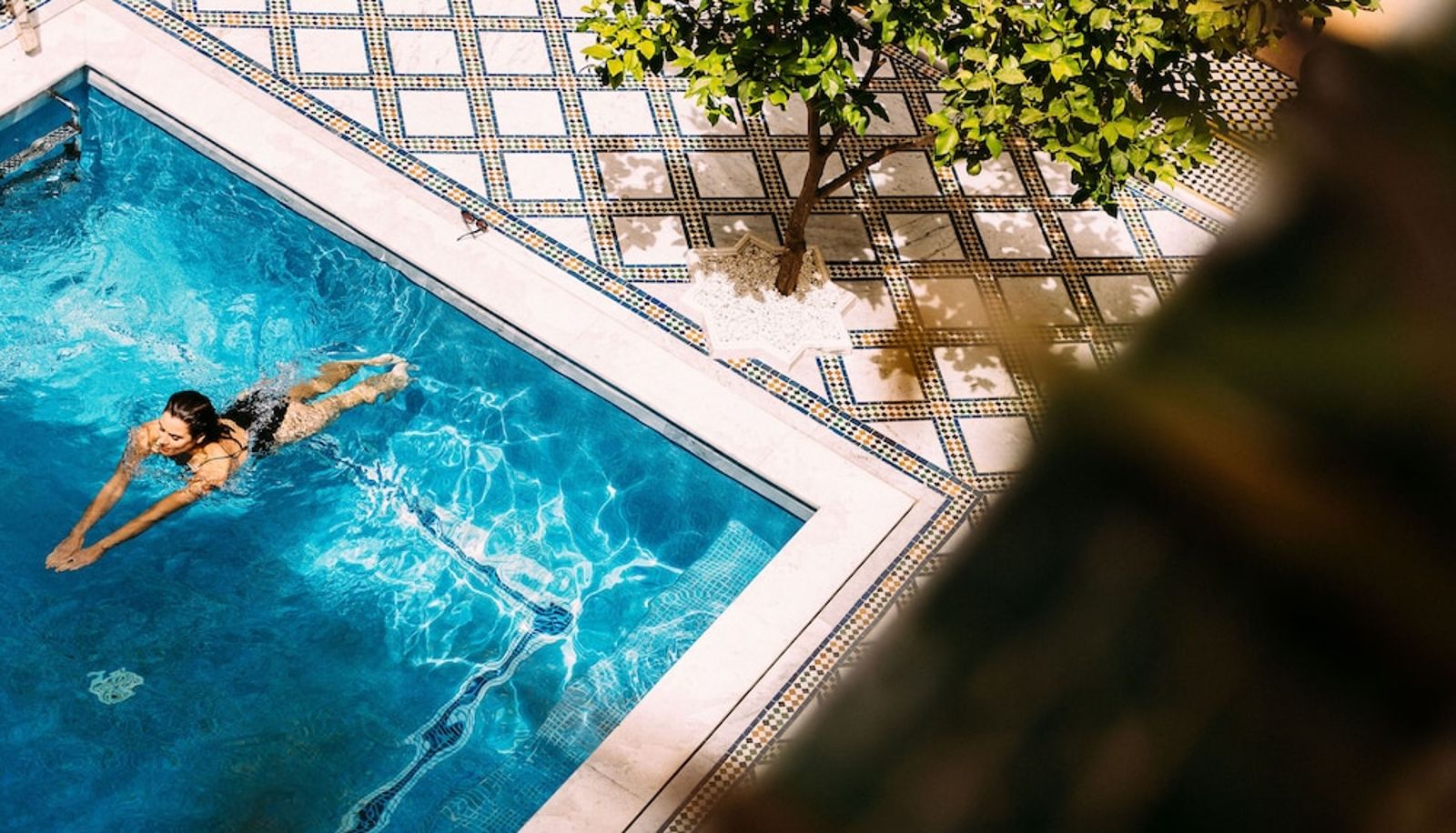 Pool - Riad Maison Bleue And Spa