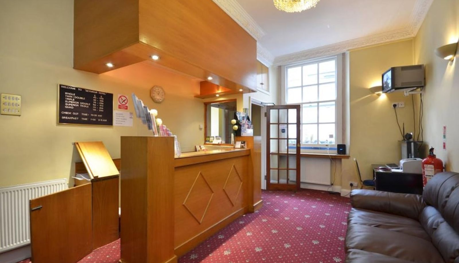 Reception - Seymour Hotel