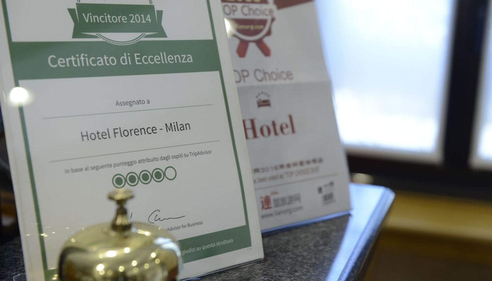 Réception - Hotel Florence Milano
