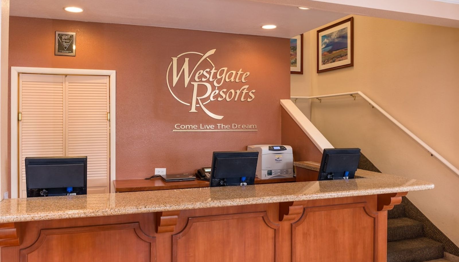 Rezeption - Westgate Flamingo Bay Resort