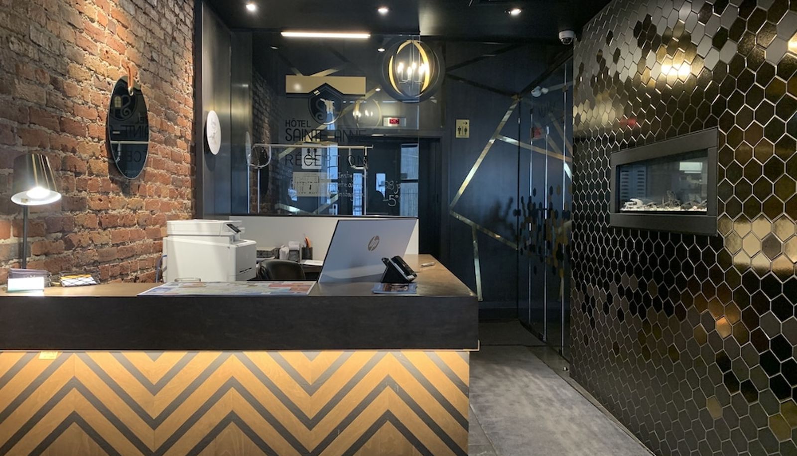 Reception - Hôtel Sainte-Anne