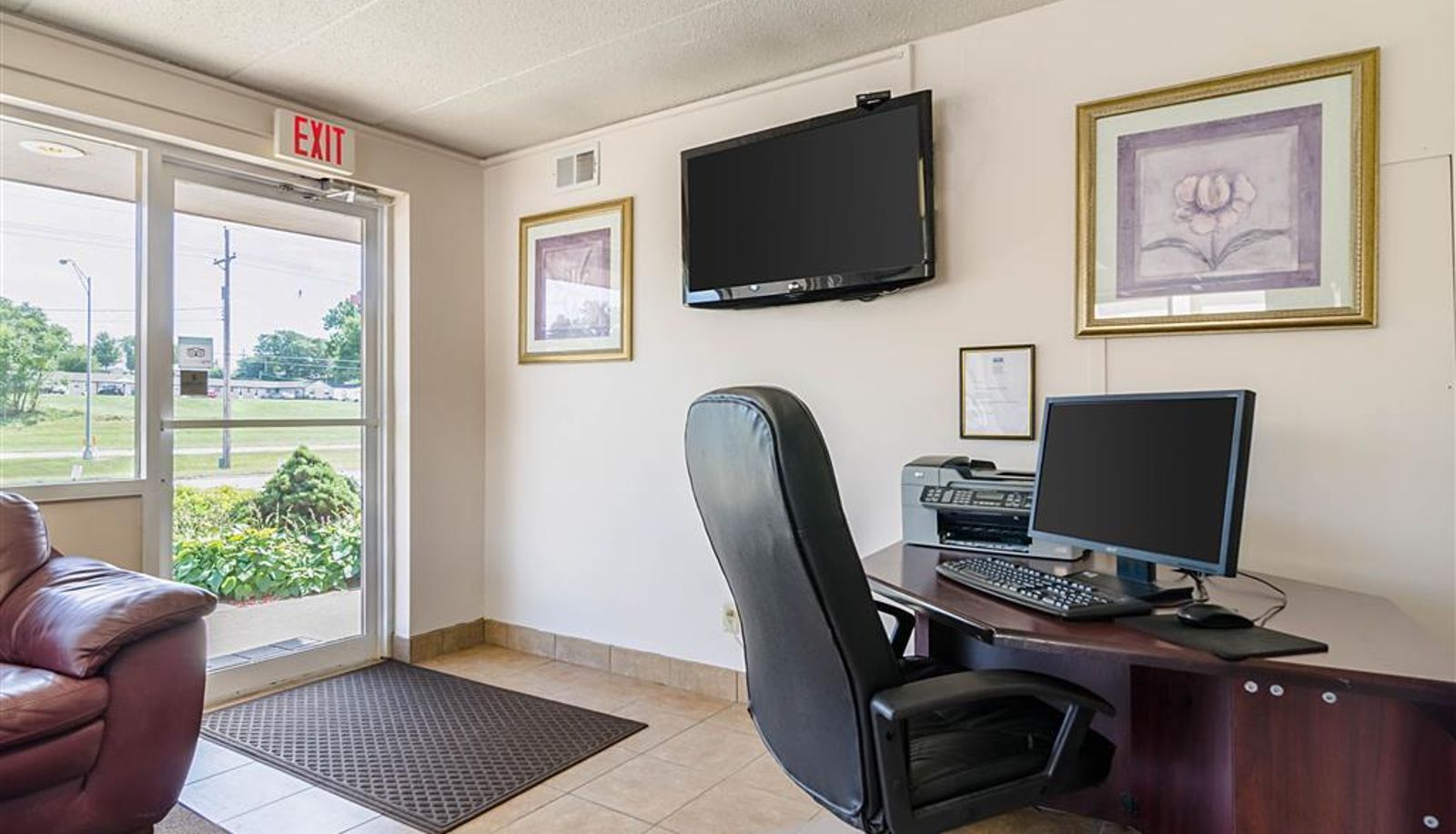 Business centre - Rodeway Inn