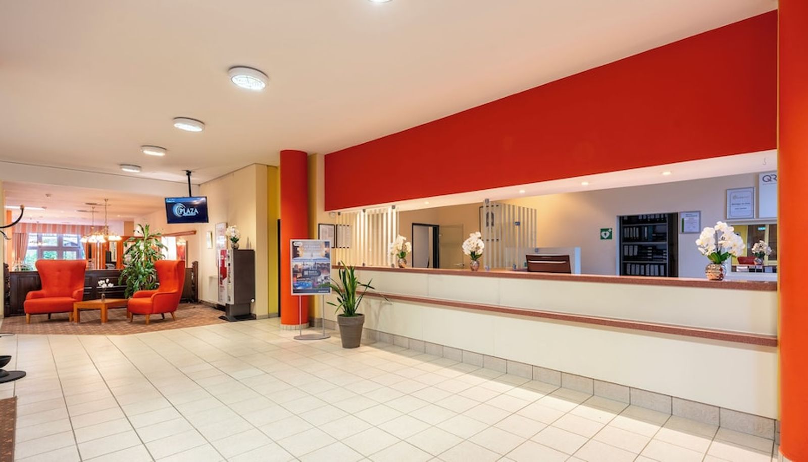 Rezeption - Plaza INN Chemnitz