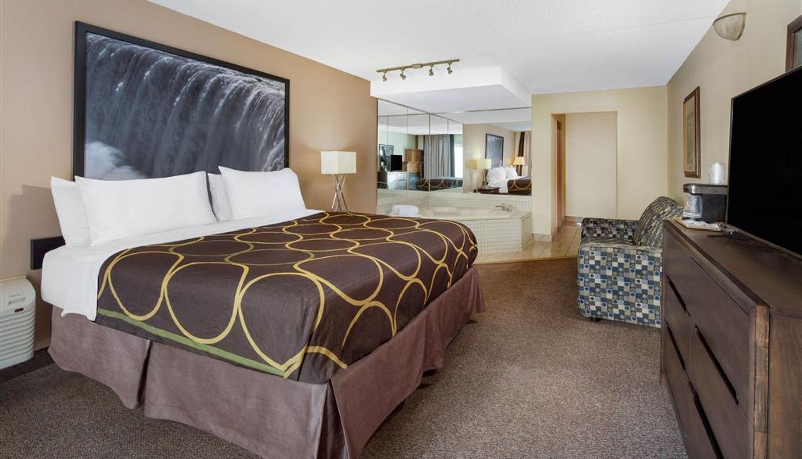 Chambre - Super 8 by Wyndham Niagara Falls by the Falls