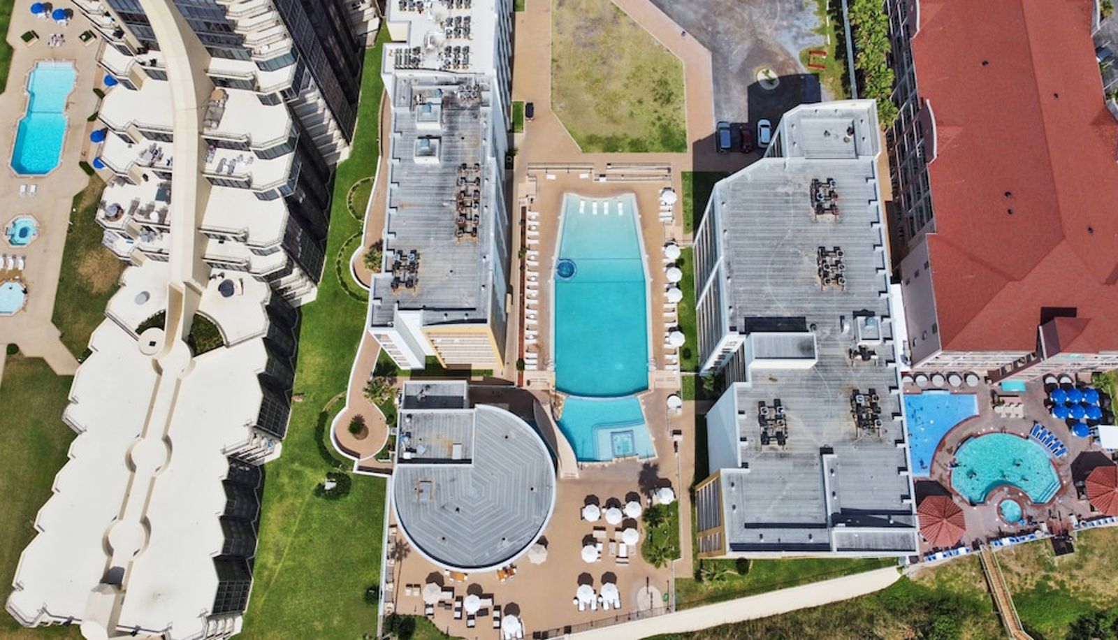 Pool - Peninsula Island Resort & Spa - Beach Front Property at South Padre Island