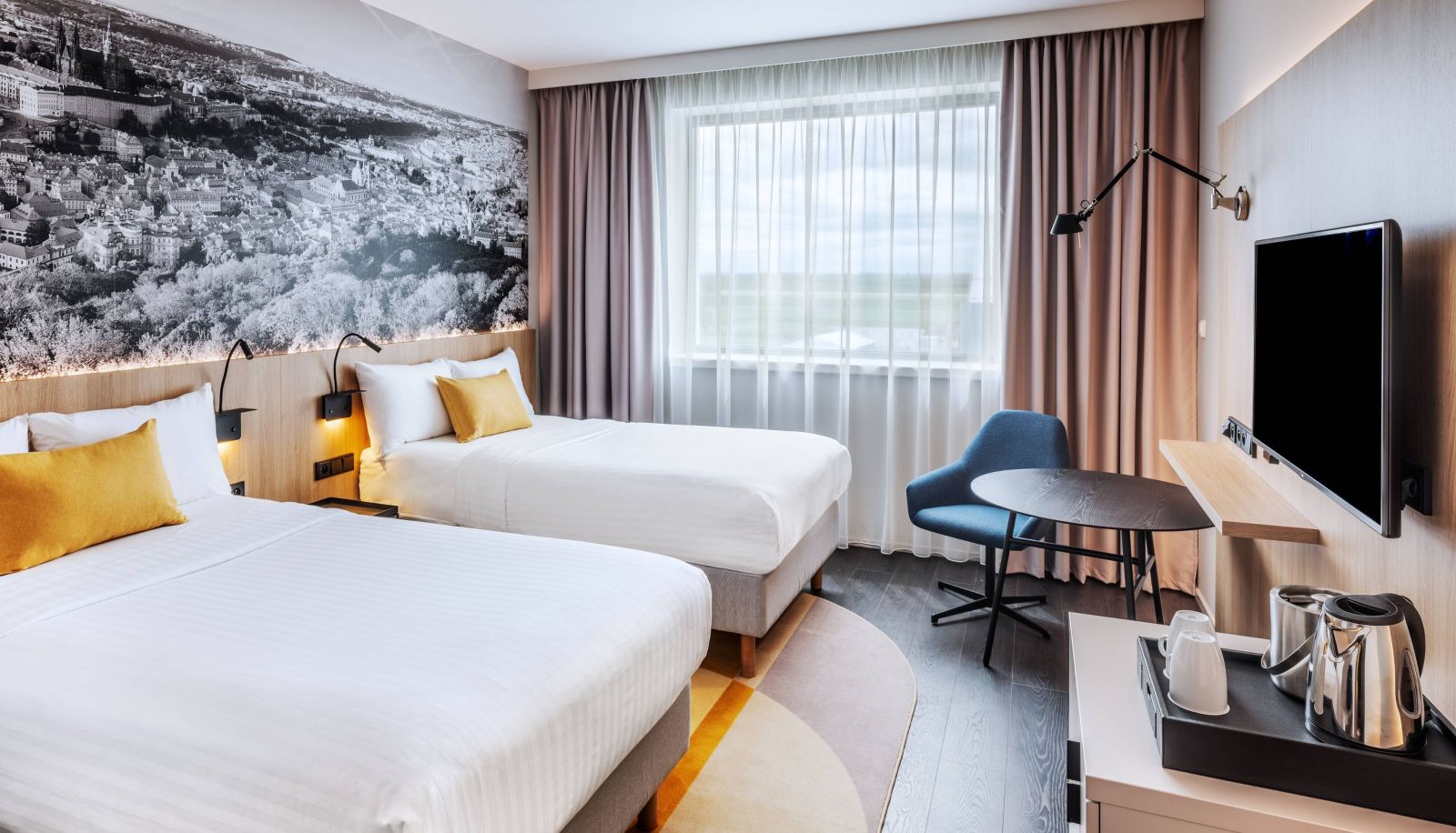 Zimmer - Courtyard by Marriott Prague Airport