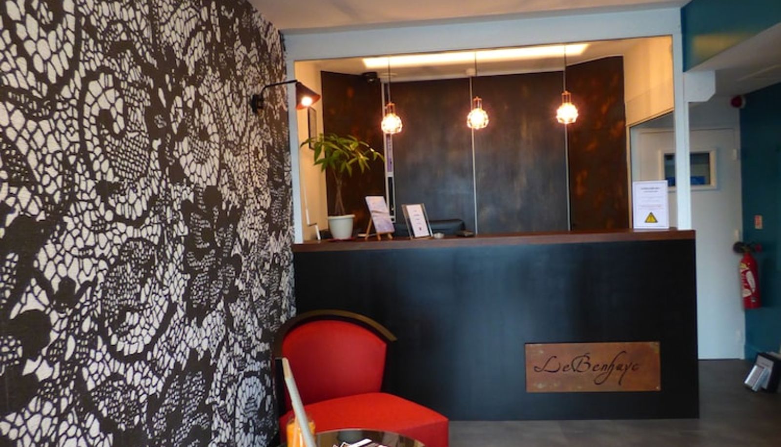 Rezeption - Hotel Le Benhuyc