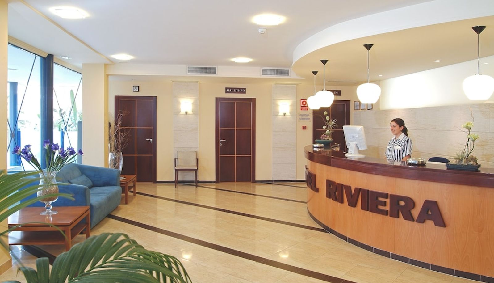 Recepcja - Hotel RH Riviera -  Recommended for Adults By Hoteles RH