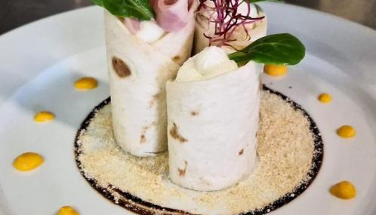 Frühstücksraum innerhalb des Restaurants - Au P'tit Creux Des Landes Logis