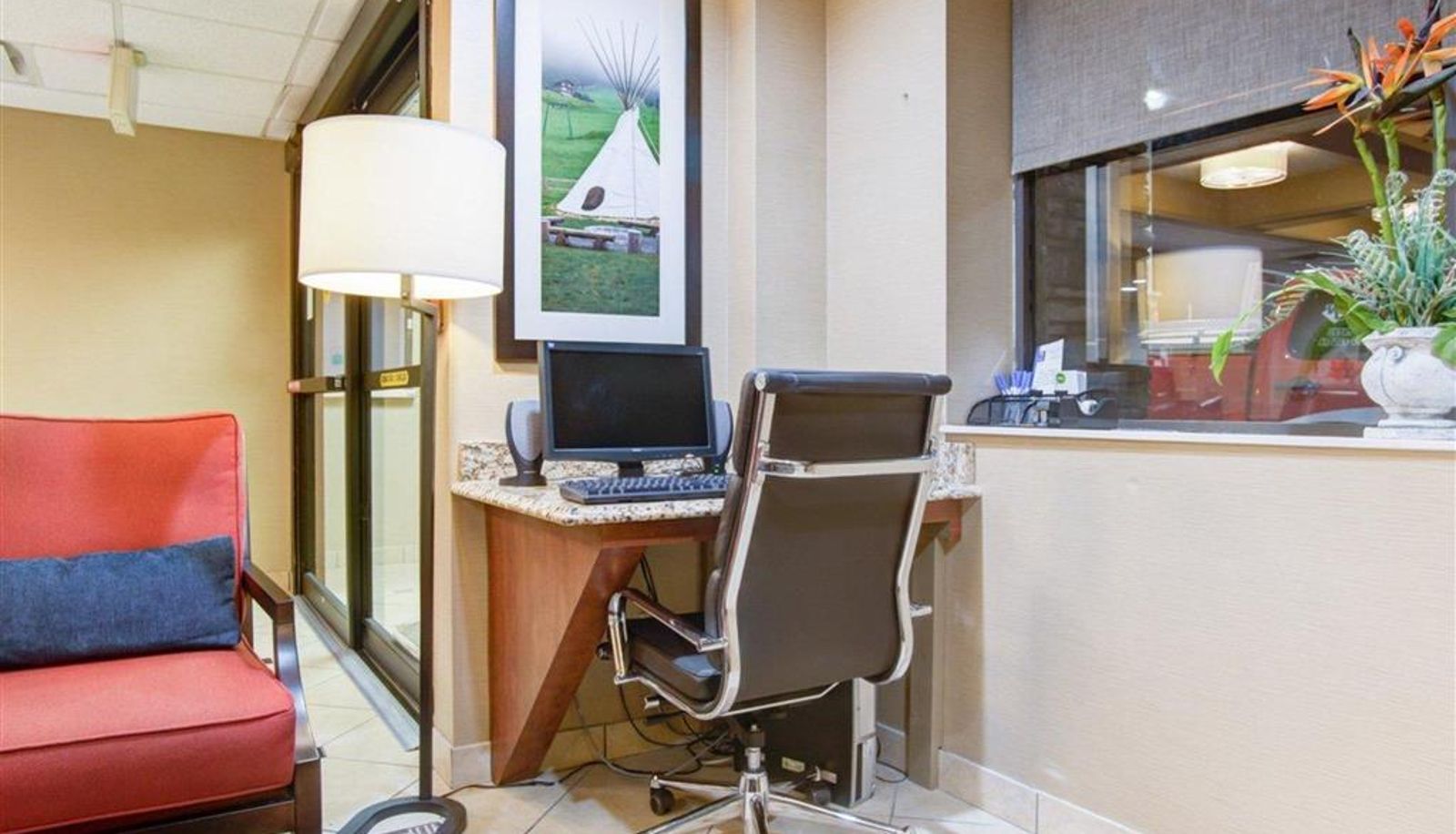Centro de negocios - Spark by Hilton Muskogee