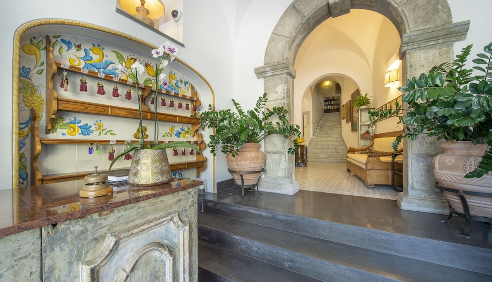 Reception - Hotel Casa Albertina