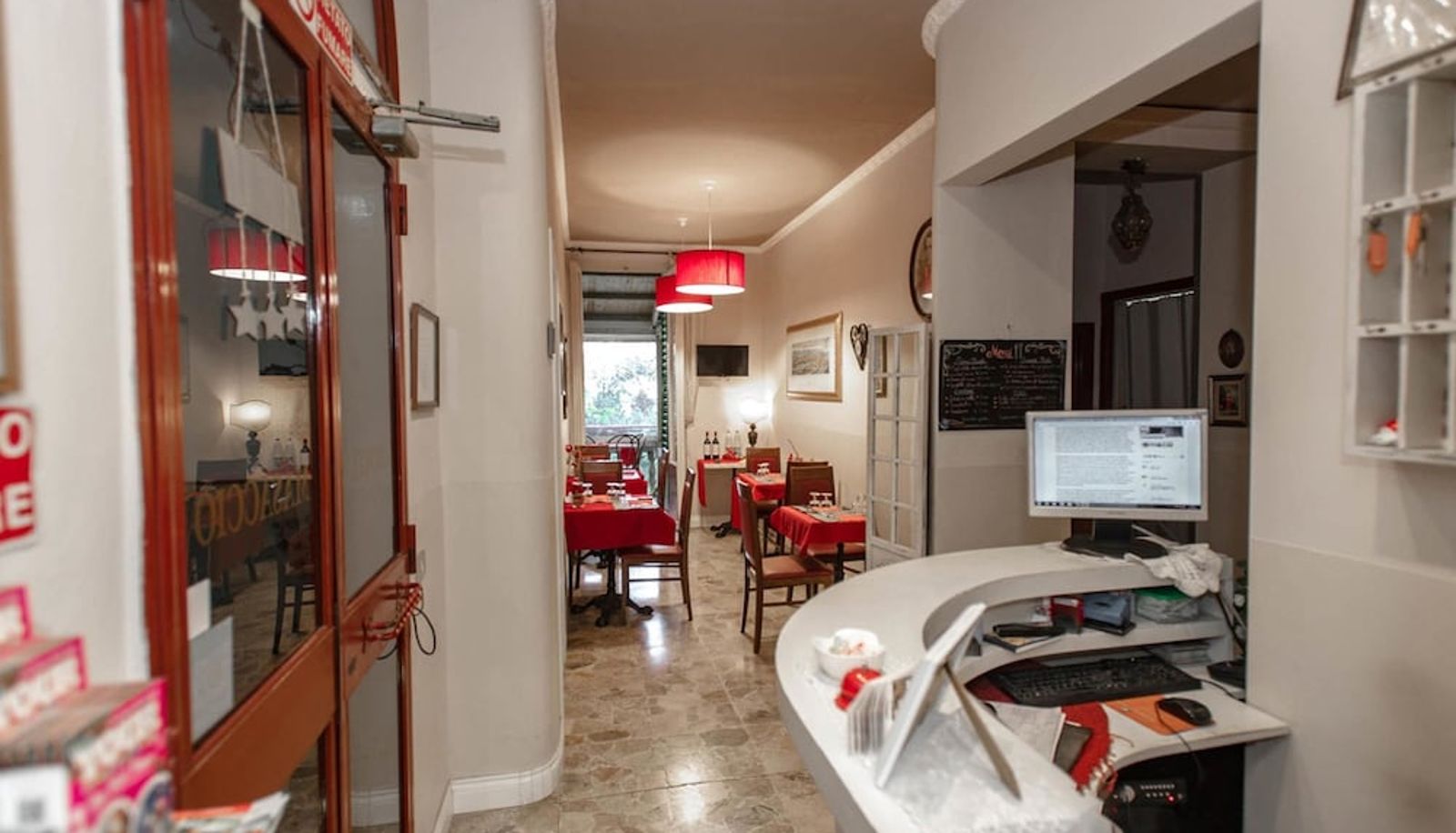 Reception - Hotel Masaccio Florence