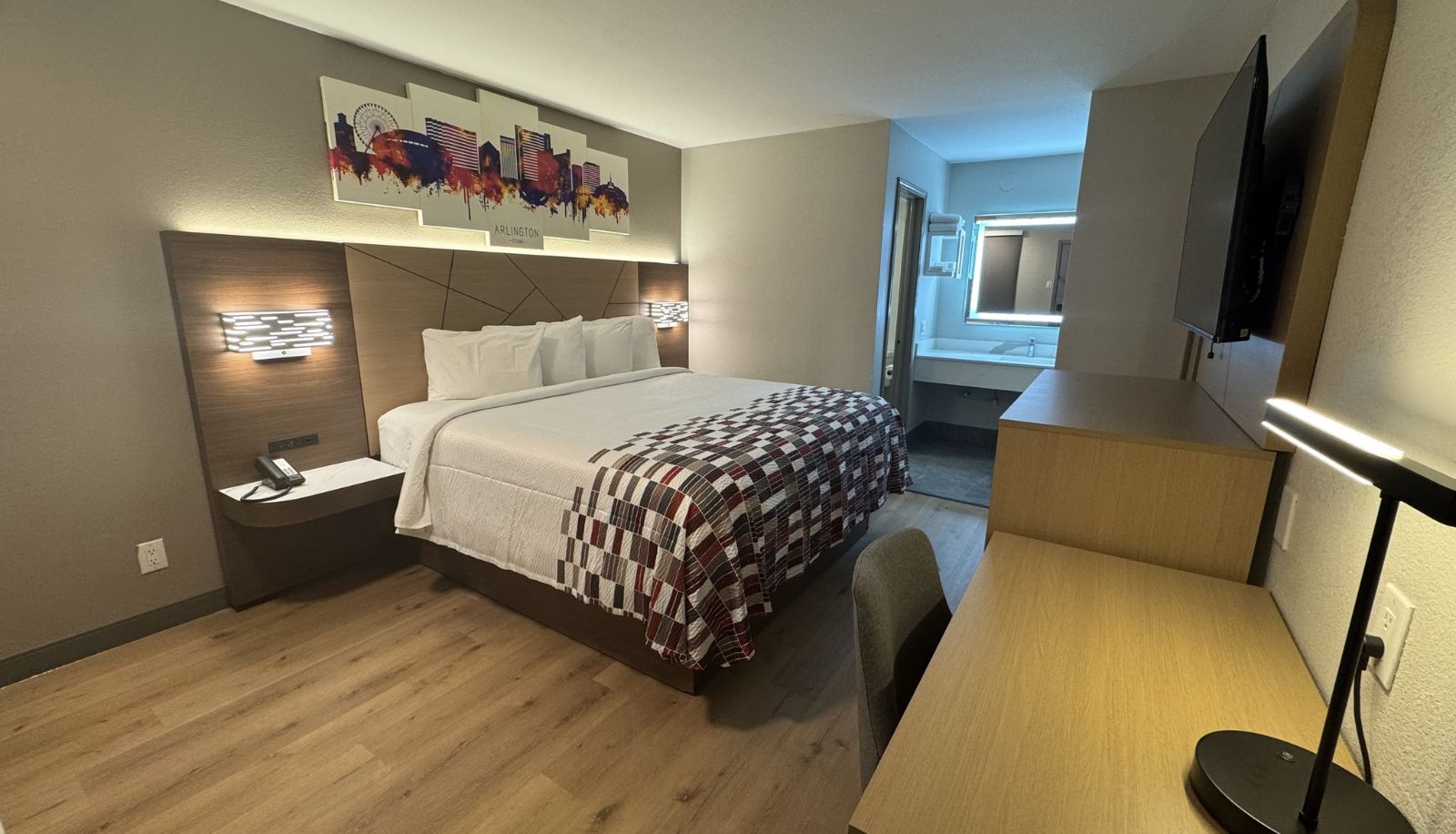 Zimmer - Red Roof Inn Arlington - Entertainment District