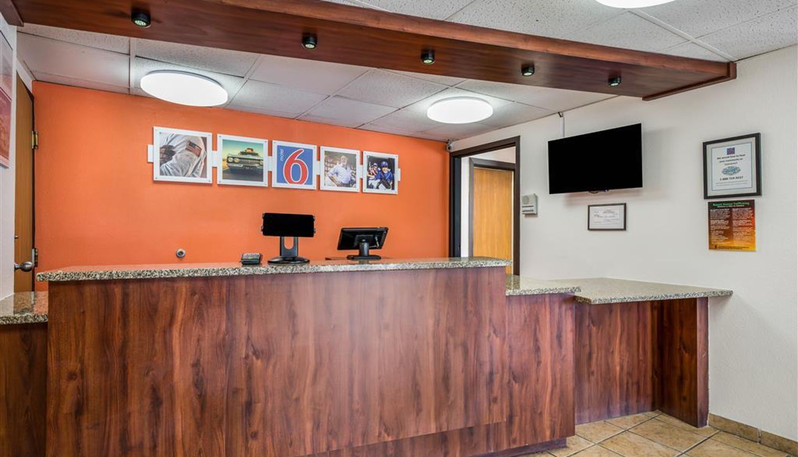 Hall - Motel 6 Madison East