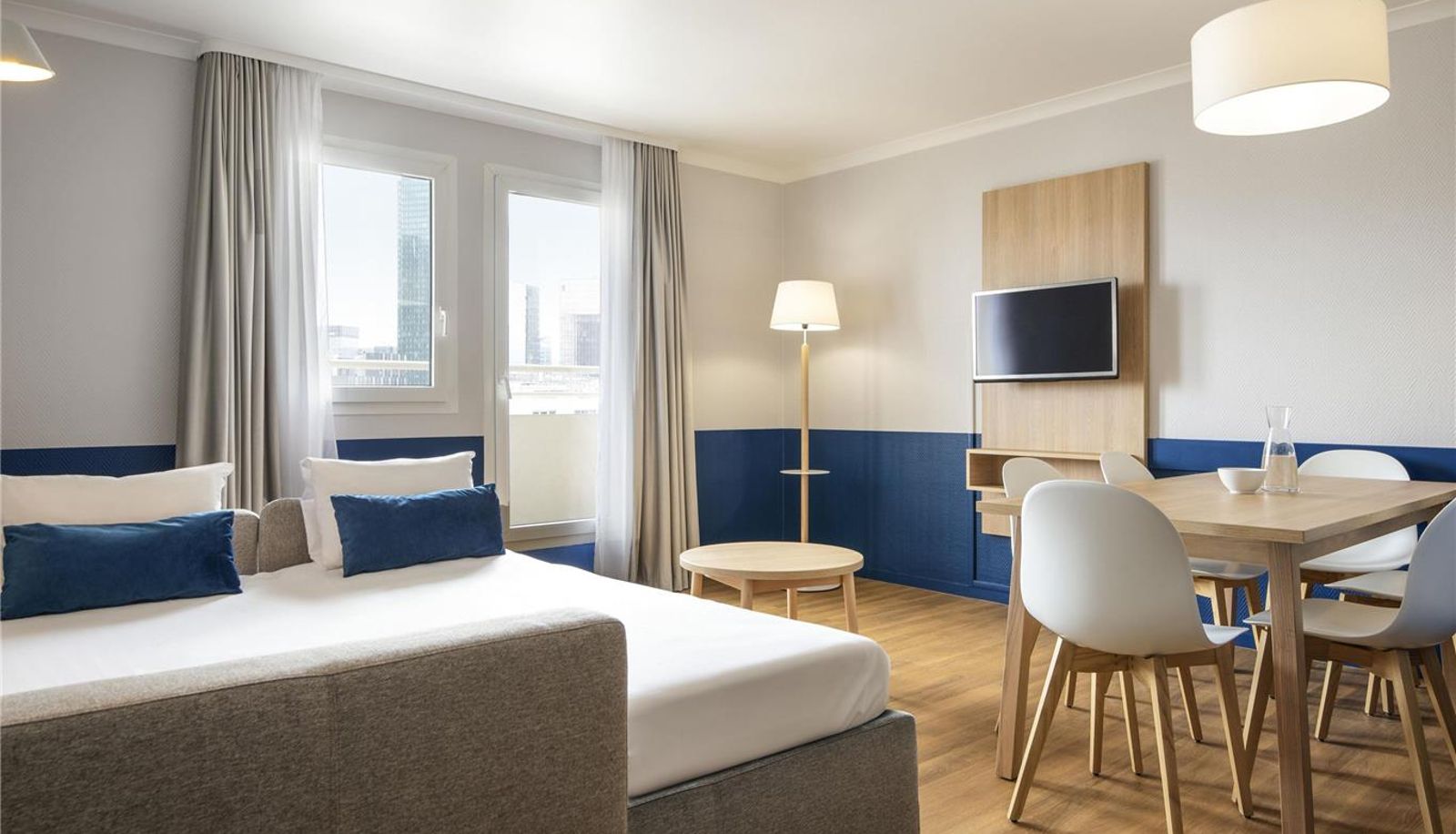 Kamer - Aparthotel Adagio La Défense Kléber