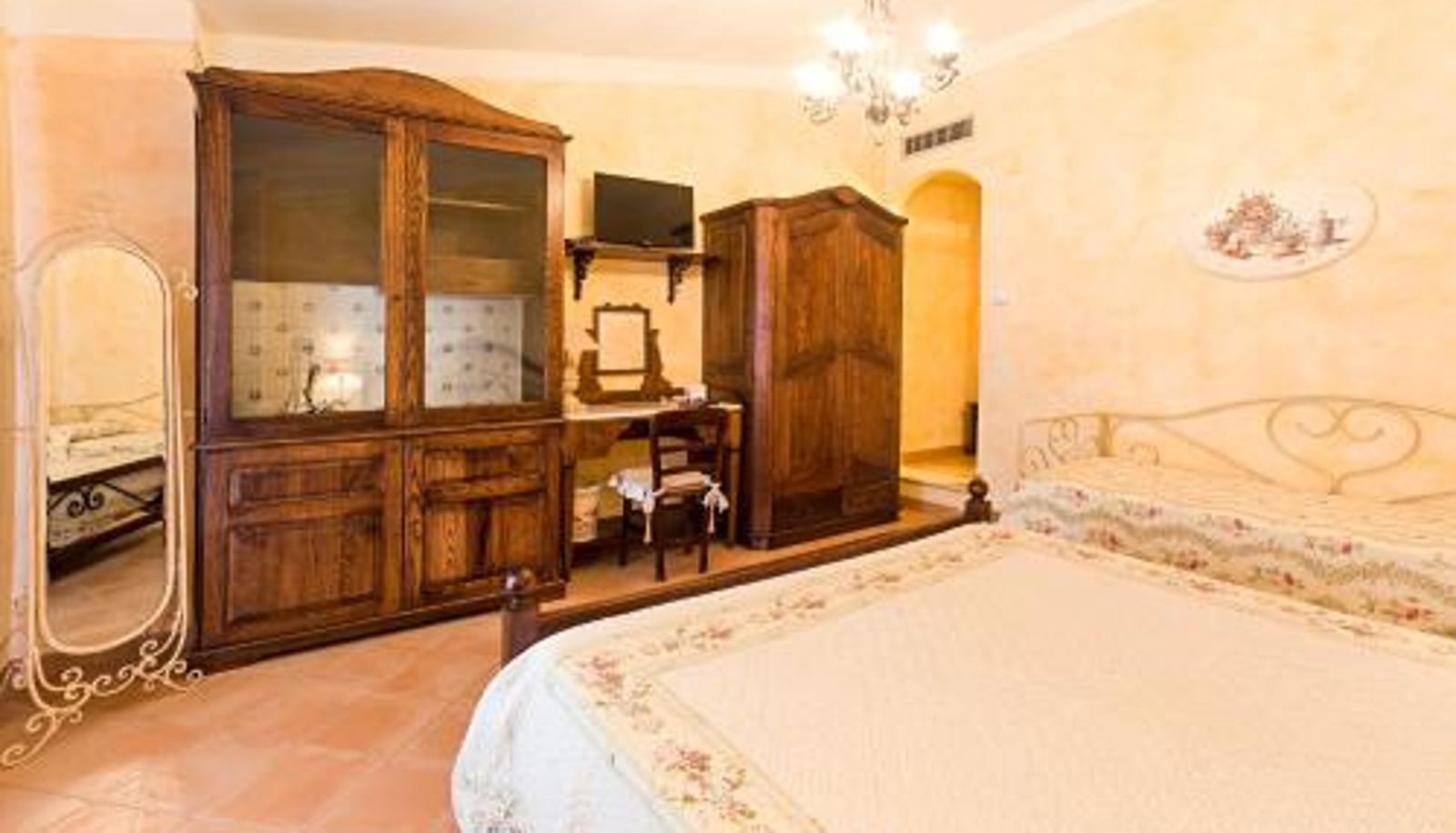 Dreibettzimmer - Hotel Relais Pian delle Starze (ex Relais du Silence)