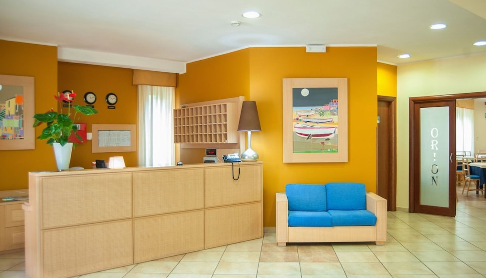 Rezeption - Hotel Orion