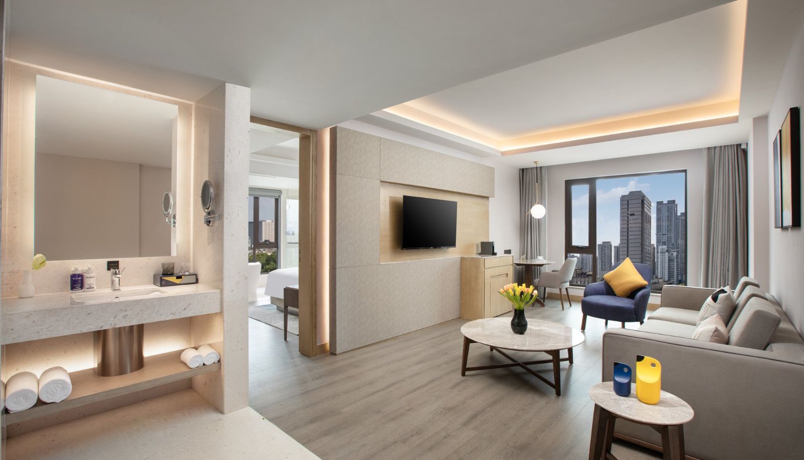 Chambre - voco NANJING ORIENTAL PEARL by IHG