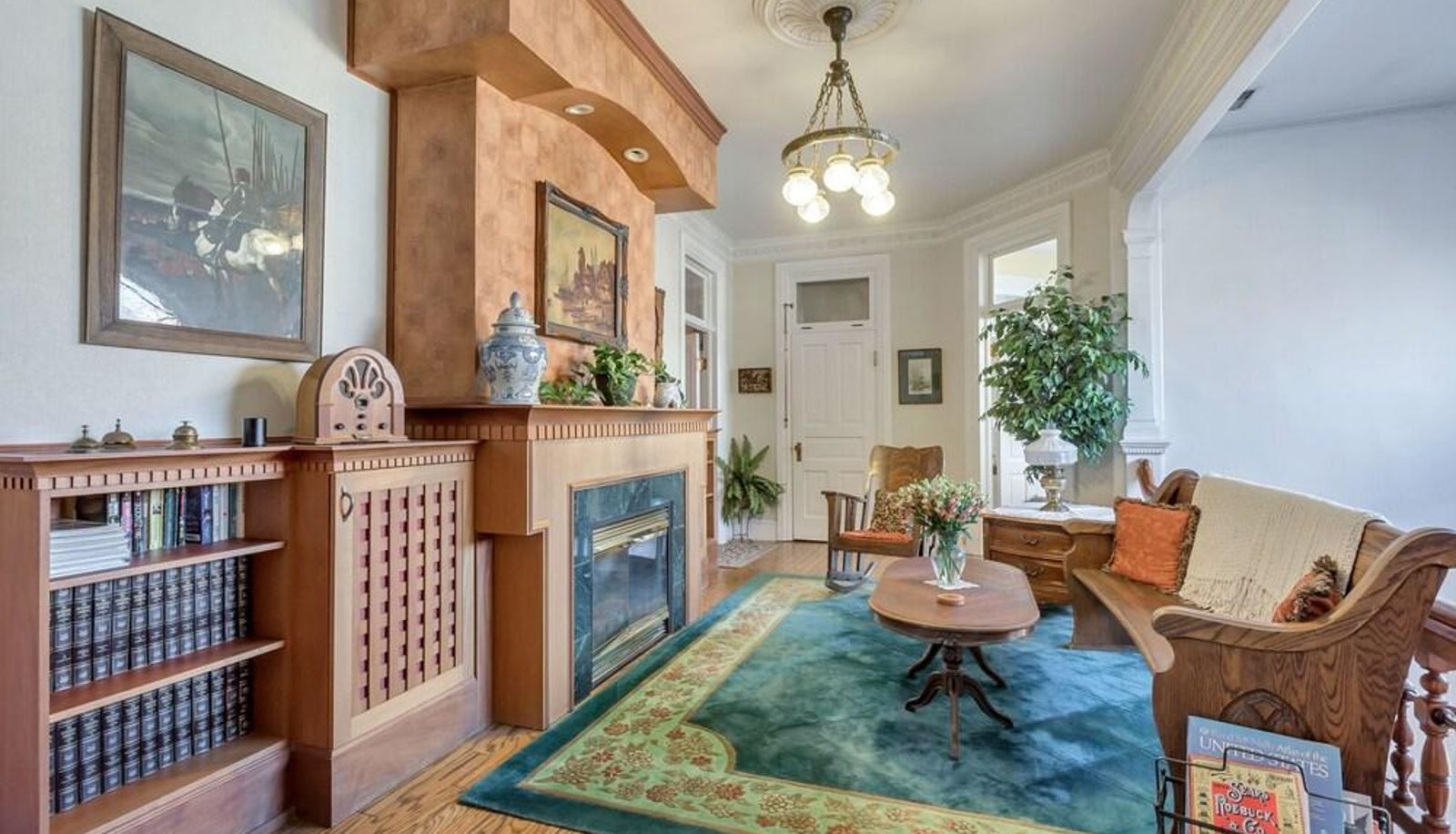 Salle de lecture - ELLERBECK MANSION
