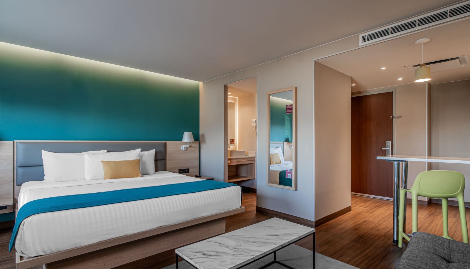 Chambre - City Express Suites by Marriott Queretaro