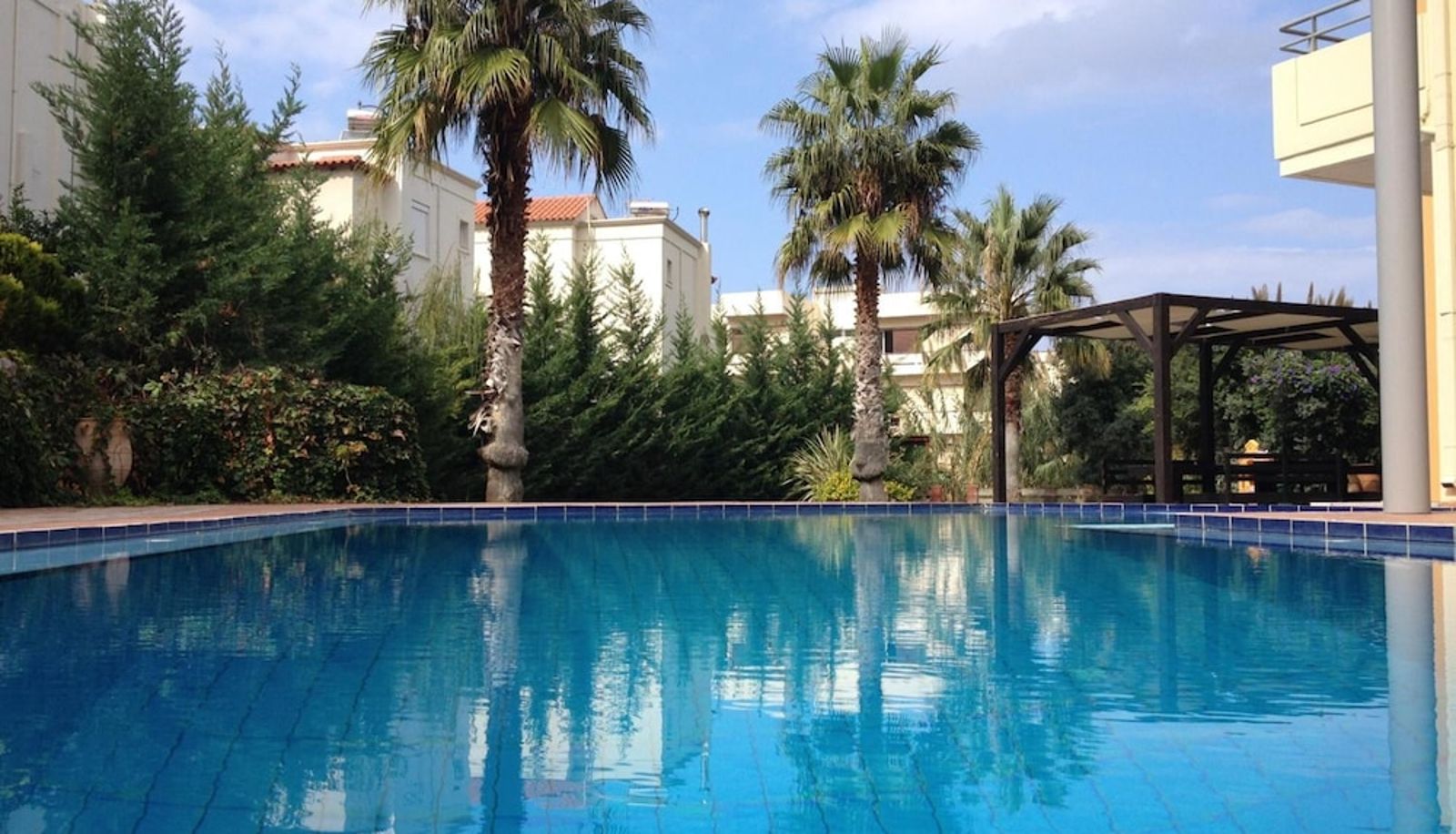 Zwembad - Ikaros Hotel
