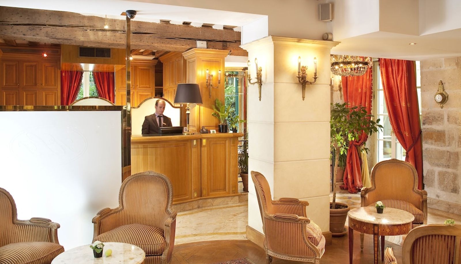 Rezeption - Hotel Luxembourg Parc