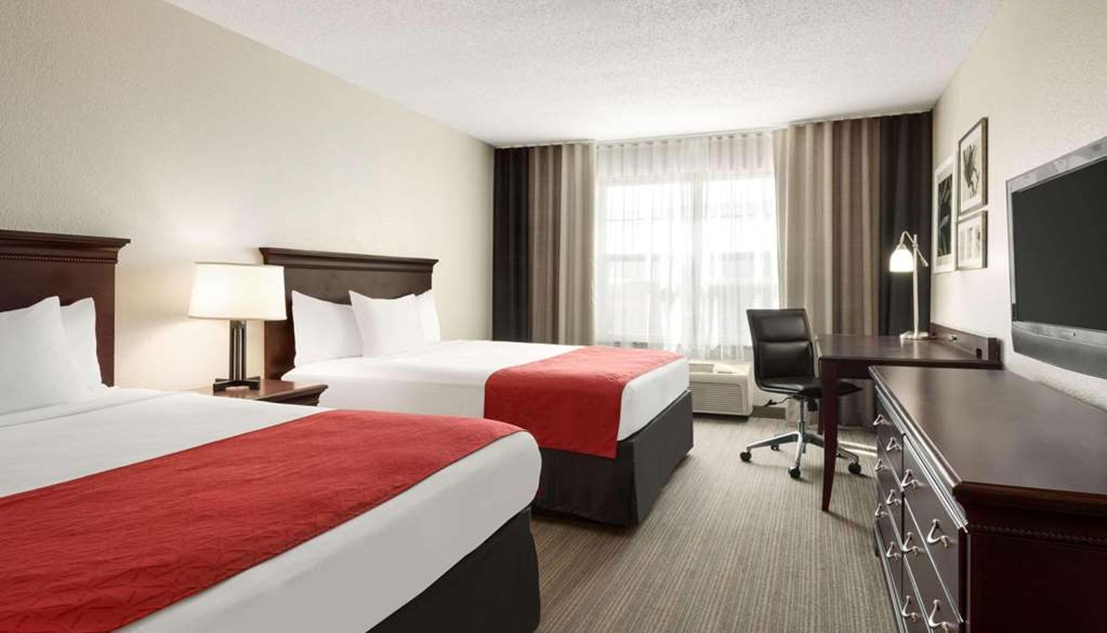 Chambre - Country Inn & Suites by Radisson Kansas City at Village West KS
