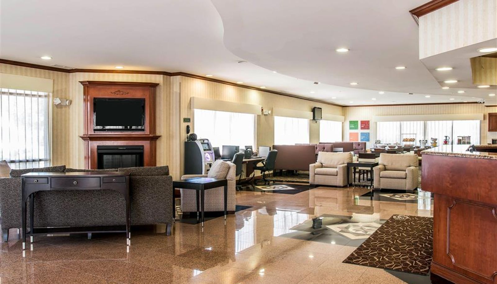 Hall - Comfort Suites Canton - Detroit