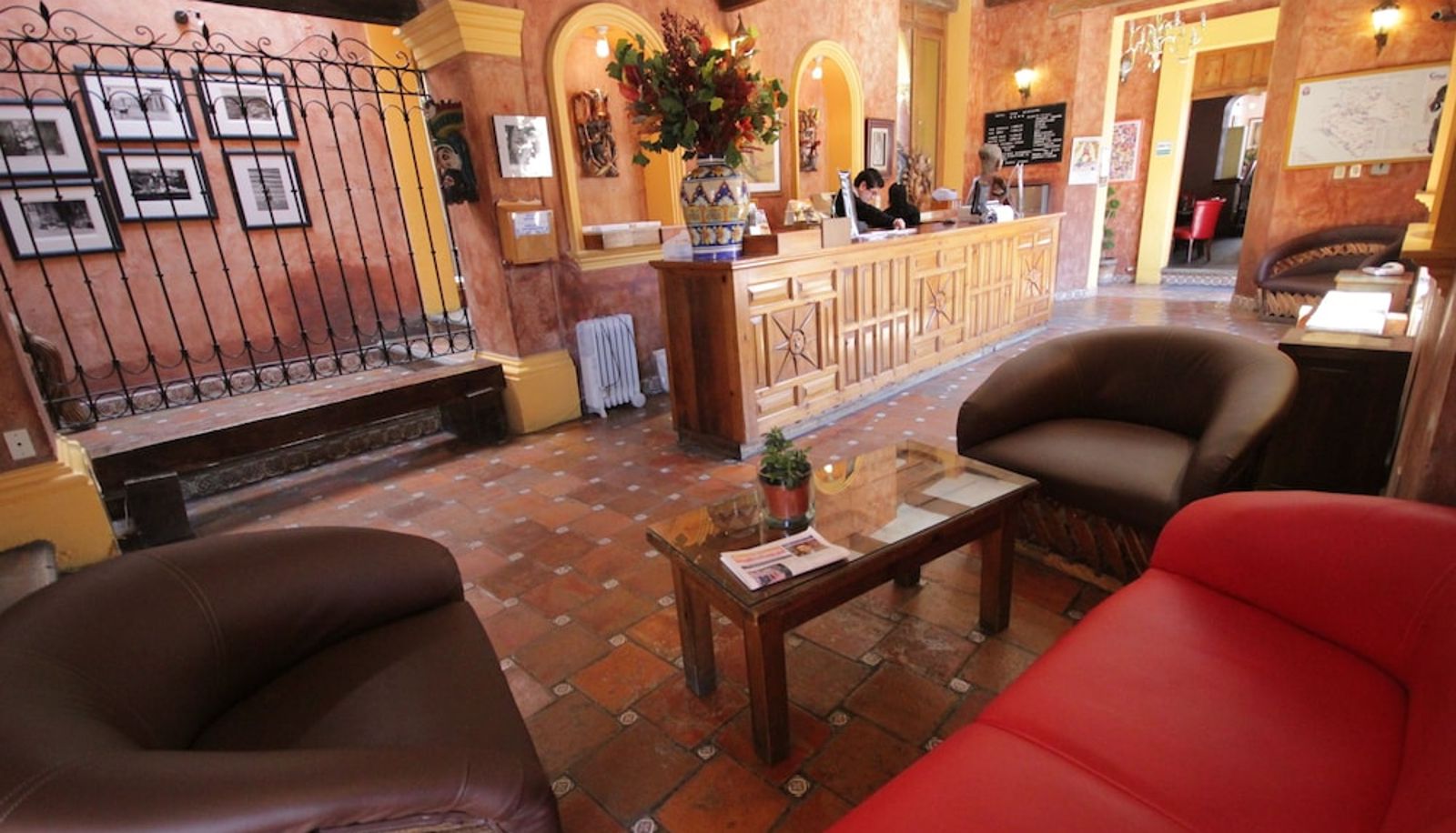 Reception - Casa Mexicana Hotel