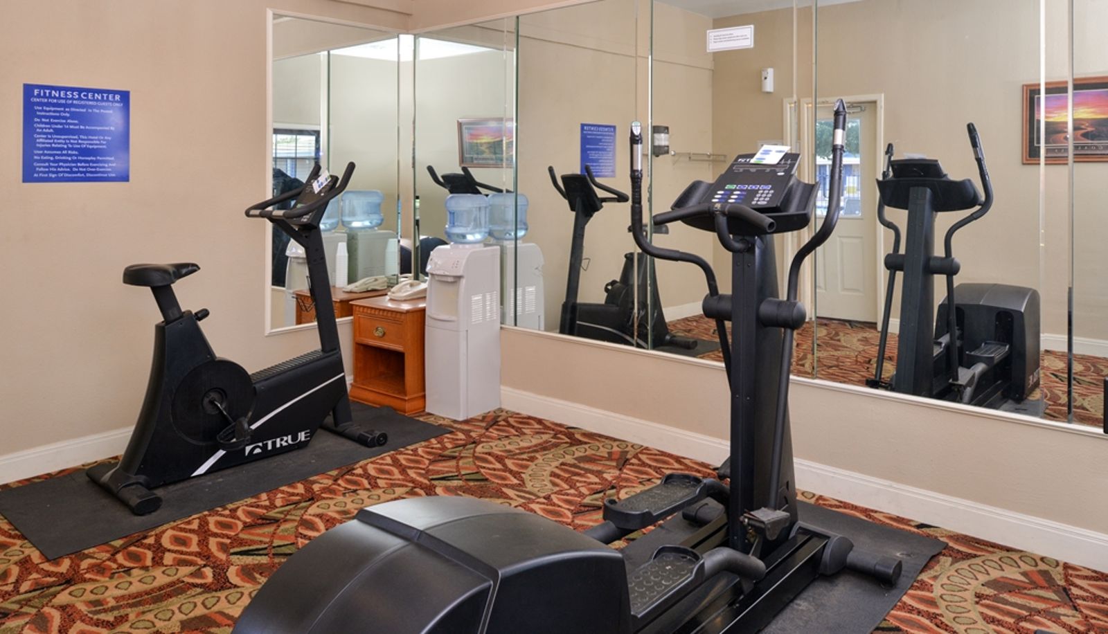 Wellness and fitness area - Americas Best Value Inn Lubbock E