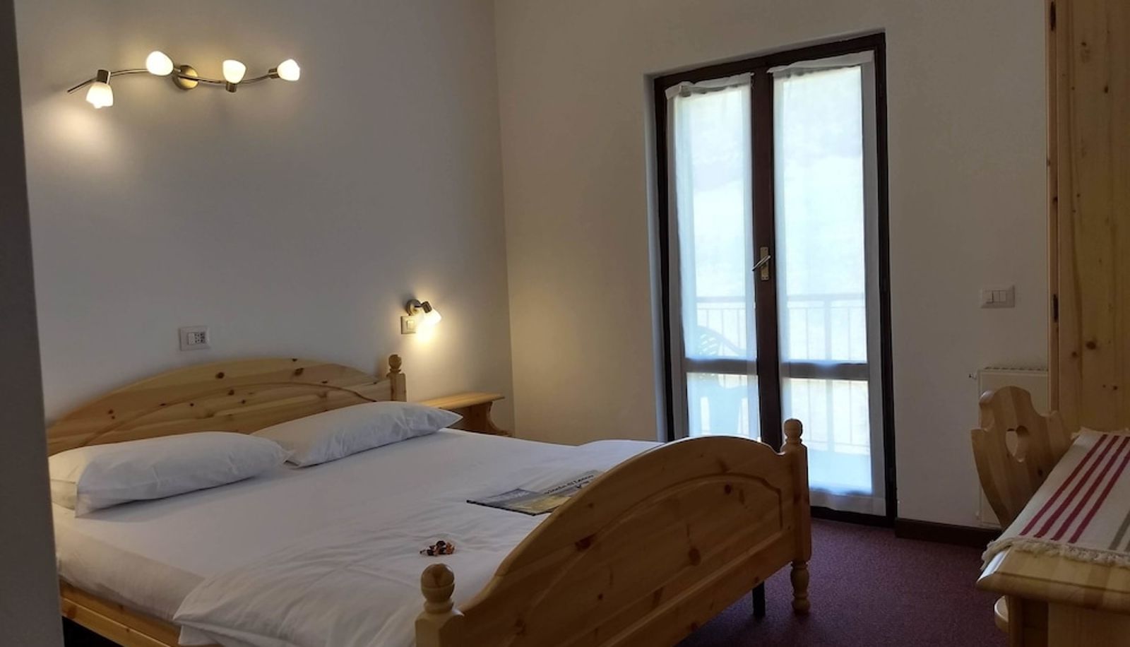 Zimmer mit Balkon - Hotel Ristorante Sassi Rossi