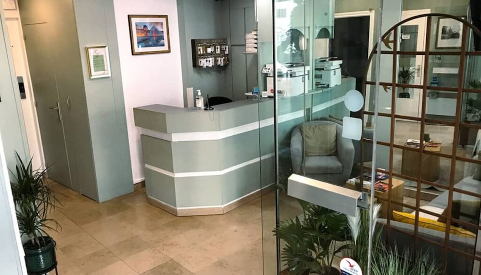 Recepcja - Hotel Flor Rivoli