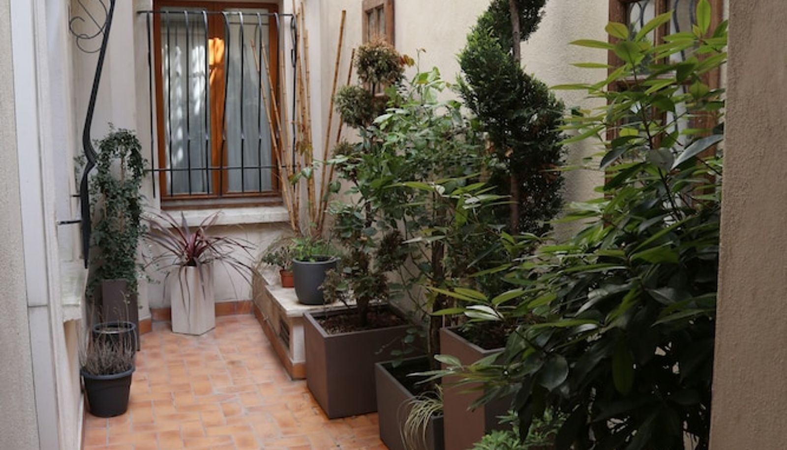 Terasse - Hôtel Des Arènes