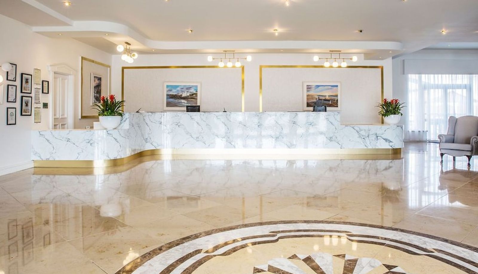 Rezeption - Diamond Coast Hotel