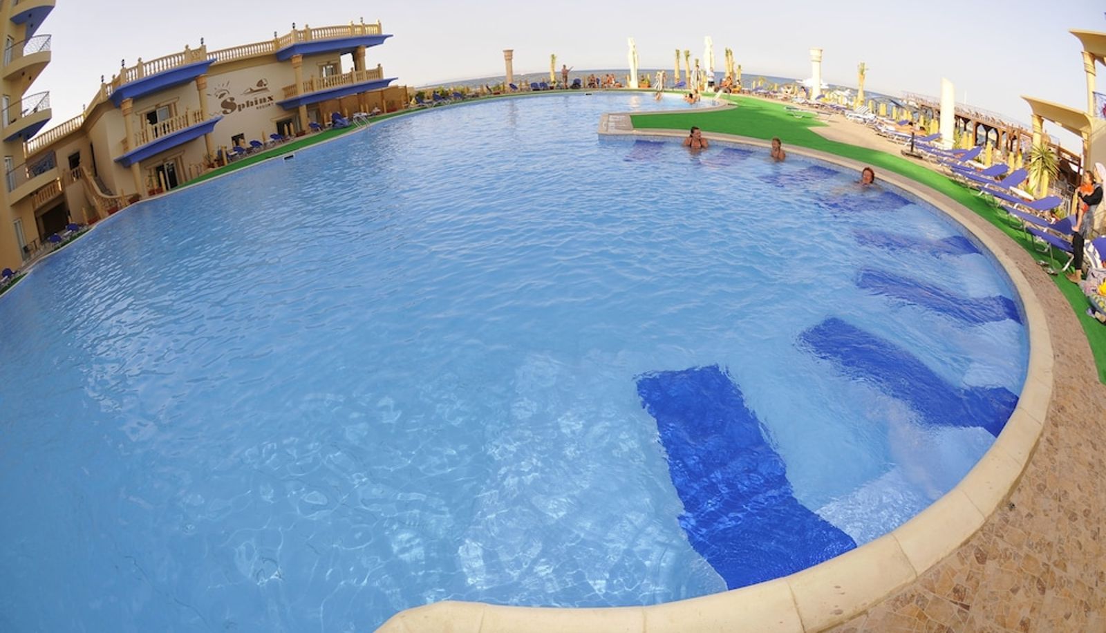 Basen - Sphinx Aqua Park Beach Resort - All Inclusive