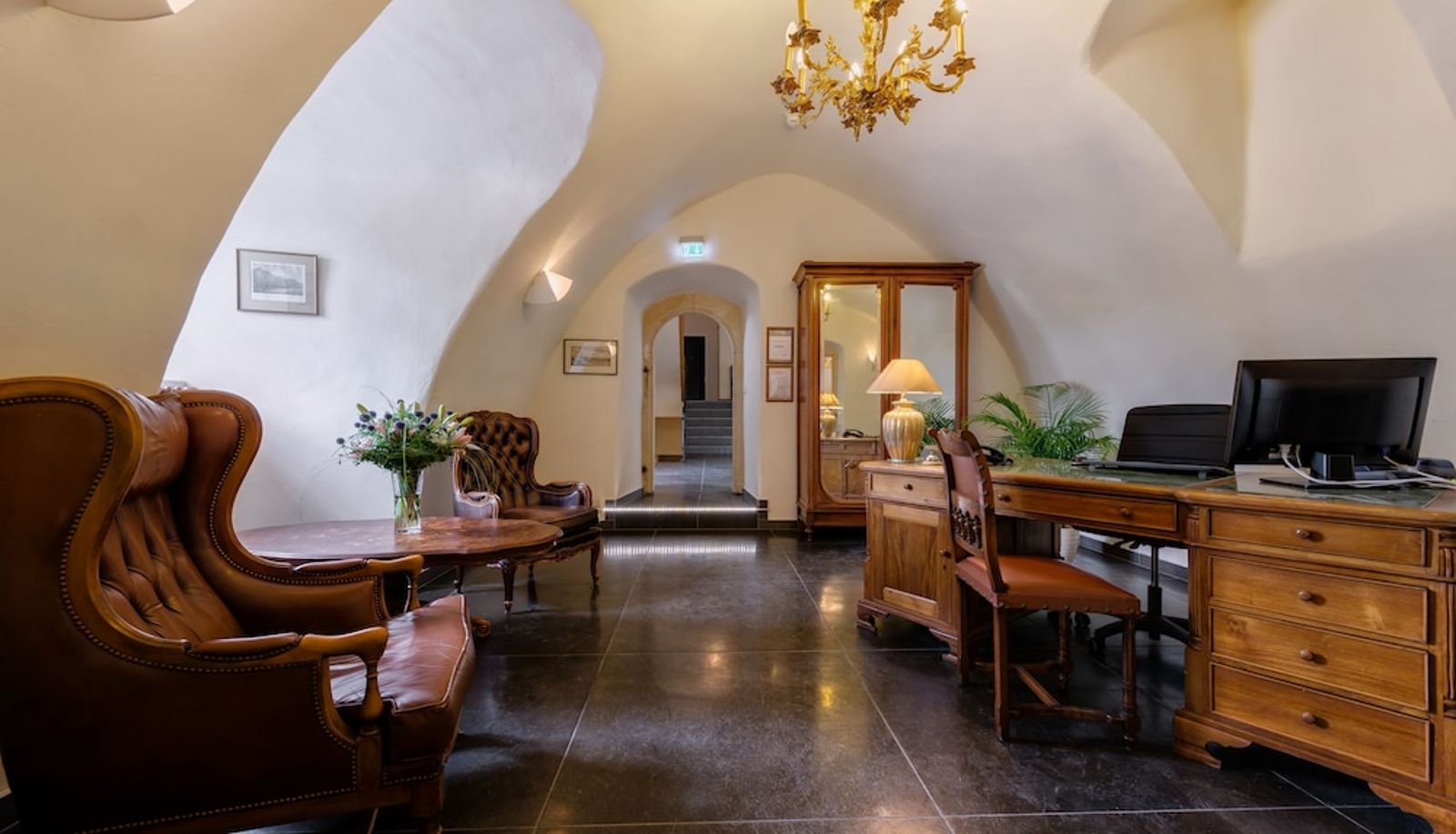 Recepcja - Schlosshotel Purschenstein