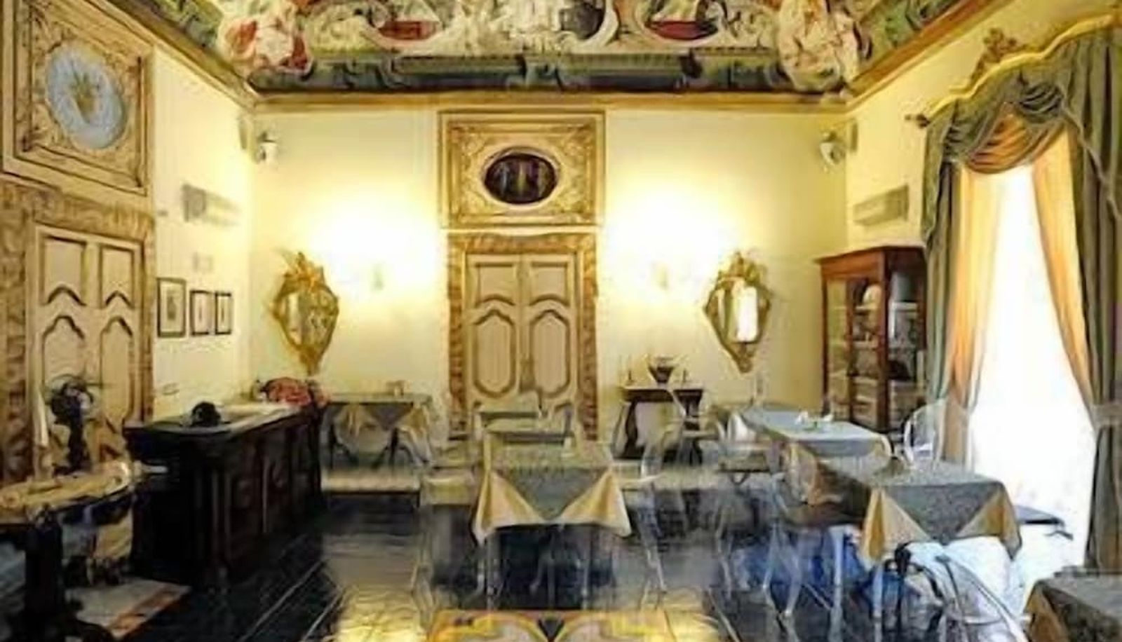 Sala śniadaniowa - Hotel Floridiana