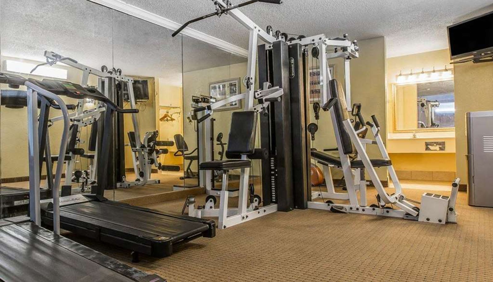 Zona de bienestar y gimnasio - Econo Lodge Douglas