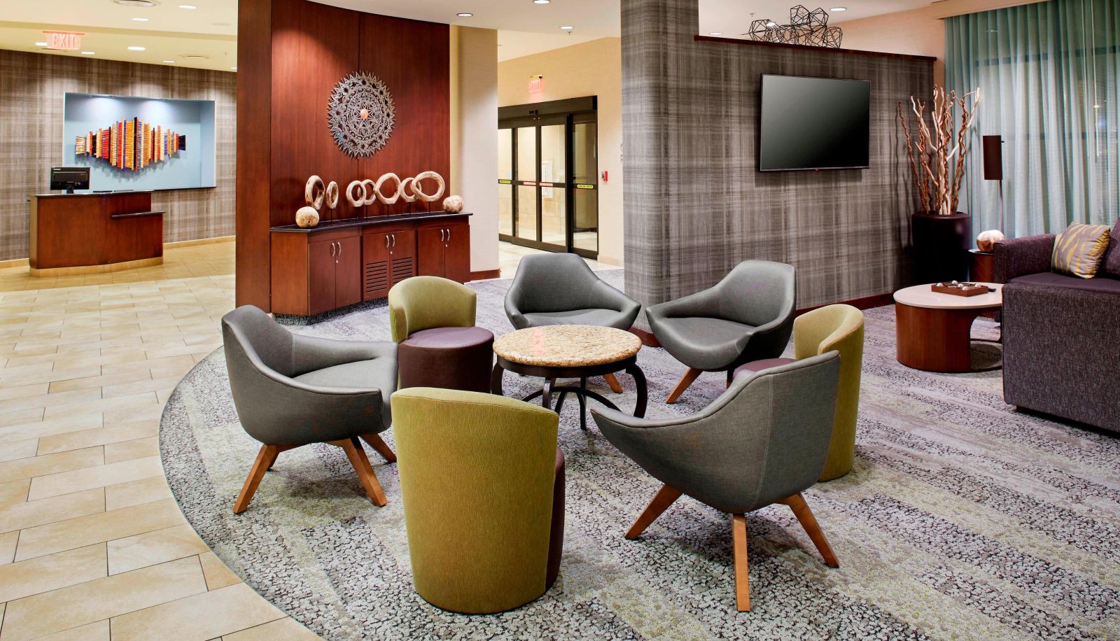 Salón - Courtyard by Marriott Hamilton