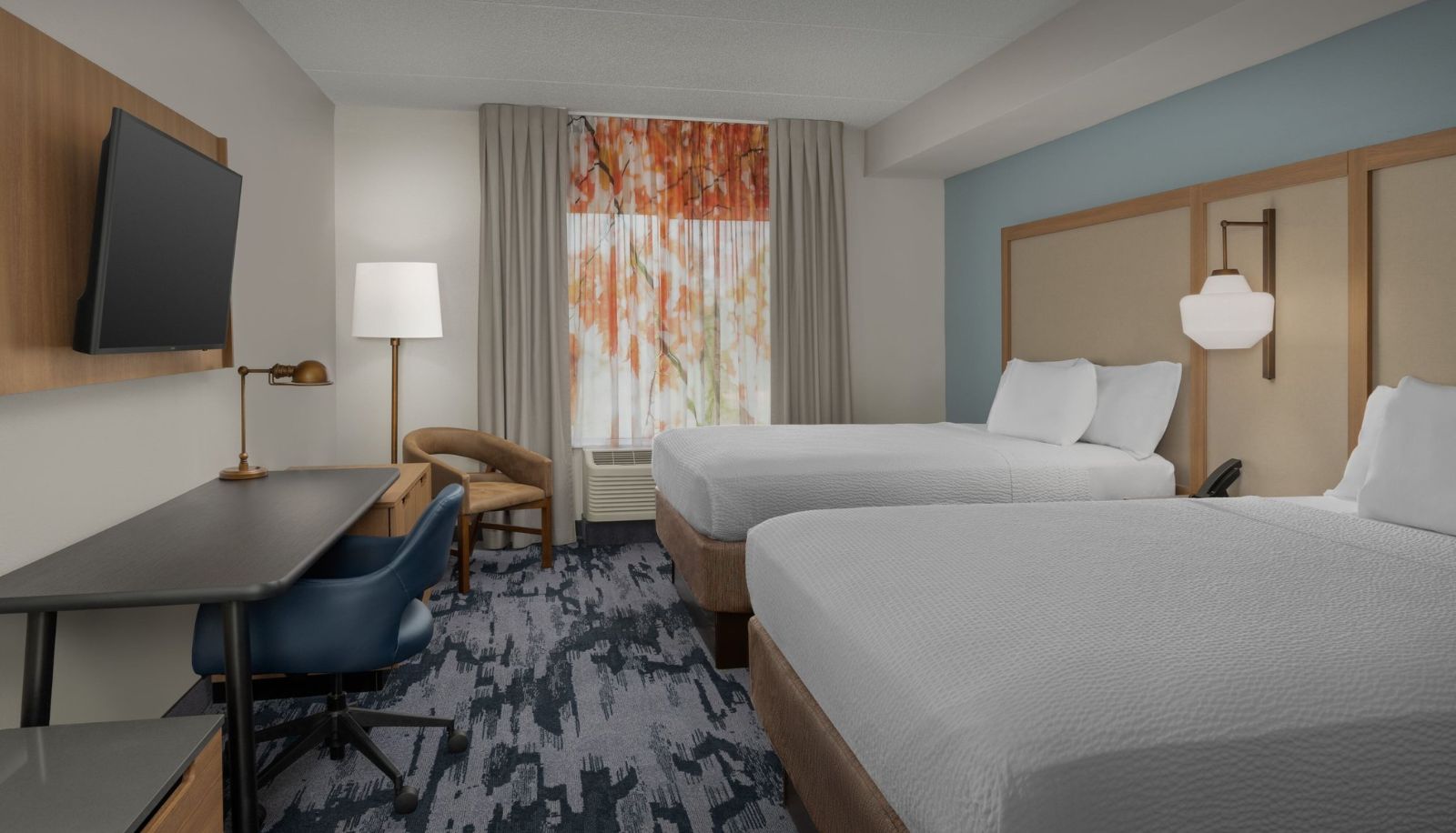 Room - Fairfield Inn and Suites by Marriott Roanoke Hollins I-81